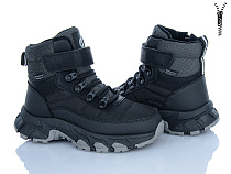 Ботинки Clibee-Shosho HC789-1 black-grey в магазине Фонтан Обуви