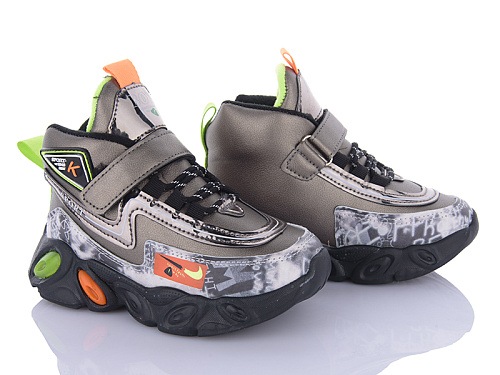 Кроссовки Big 2117-A215B gun в магазине Фонтан Обуви