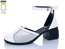 Туфли Sali 1123 білий ч-п. в магазине Фонтан Обуви