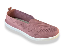 Слипоны Rai Shoes F08-022 рожевий в магазине Фонтан Обуви