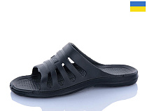 Шлепанцы Progress 13 чорний в магазине Фонтан Обуви