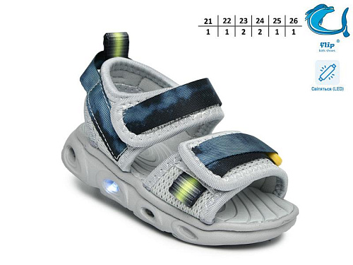 Босоножки Okshoes 65039C LED в магазине Фонтан Обуви
