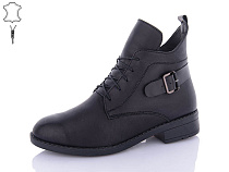 Ботинки Qq Shoes 915 black в магазине Фонтан Обуви