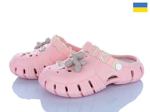 Кроксы Inblu DS77 пудра в магазине Фонтан Обуви