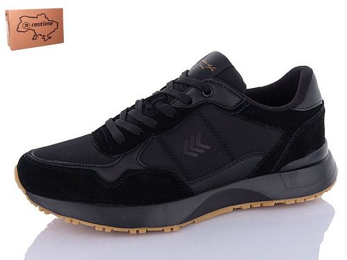 Кроссовки Restime JMO24369 black в магазине Фонтан Обуви