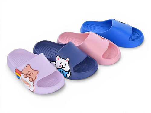 Шлепанцы Sanlin2 W228 mix в магазине Фонтан Обуви