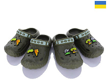 Кроксы Golden Lion 333 хакі в магазине Фонтан Обуви