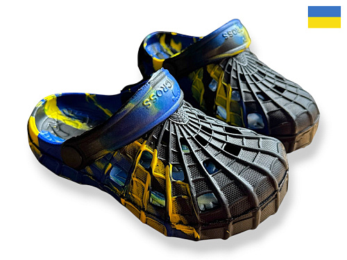 Кроксы Rai Shoes SV16 папуга в магазине Фонтан Обуви