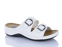 Шлепанцы Sali One 8520 білий в магазине Фонтан Обуви