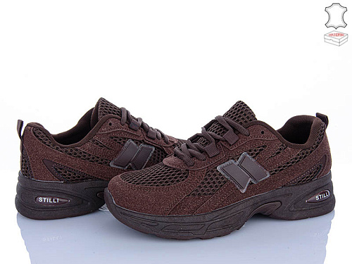 Кроссовки Stilli Group N380-18 шкіра в магазине Фонтан Обуви