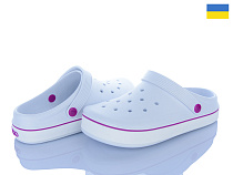 Кроксы Golden Lion 419 білий-ягідний в магазине Фонтан Обуви