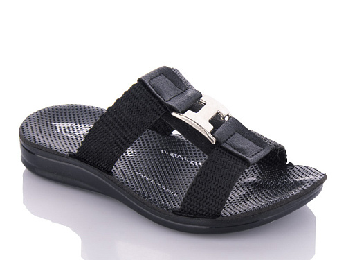 Шлепанцы Gurkem H black (24-29) в магазине Фонтан Обуви