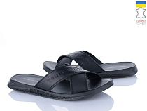 Шлепанцы Alex Bens T412 чорний в магазине Фонтан Обуви