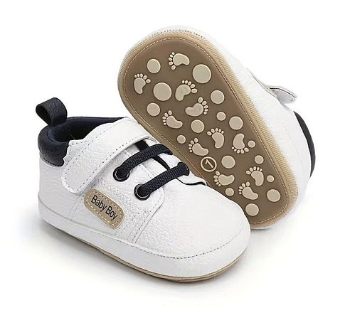 Пинетки Comfort-Baby 1156-2 білий (11-13) в магазине Фонтан Обуви