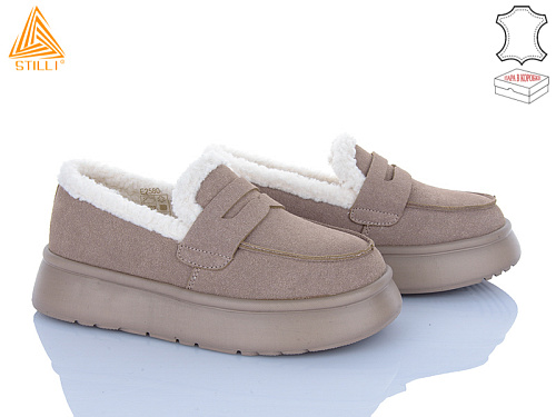 Туфли Stilli Group E2580-4 замш піна в магазине Фонтан Обуви