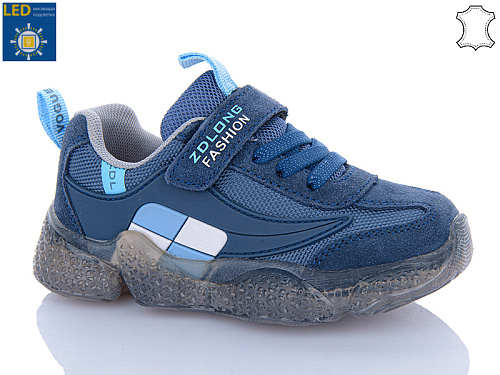 Кроссовки Comfort-Baby 199-70 синій LED (26-30) в магазине Фонтан Обуви