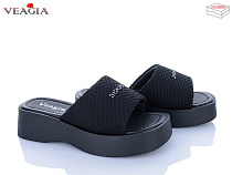 Шлепанцы Veagia-Ada N10 black в магазине Фонтан Обуви