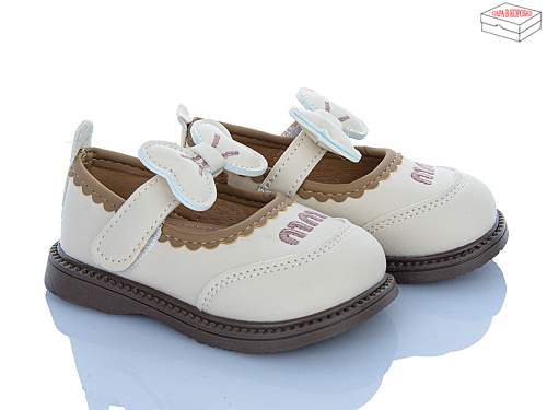 Туфли Comfort-Baby 2533-1 бежевий (16-20) в магазине Фонтан Обуви