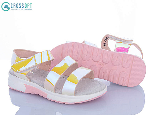 Босоножки Crossopt GX197-1 pink в магазине Фонтан Обуви