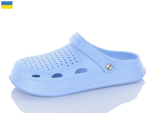 Кроксы Inblu Сабо 8 блакитний в магазине Фонтан Обуви