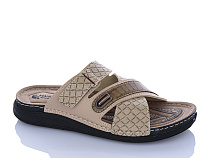 Шлепанцы Oskar 01-15 бежевий в магазине Фонтан Обуви