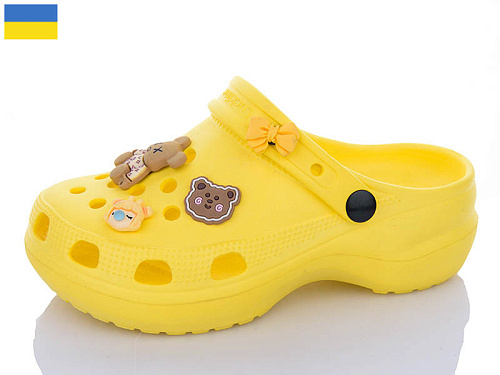 Кроксы Luckline 5139-368 Джибітси асорті в магазине Фонтан Обуви