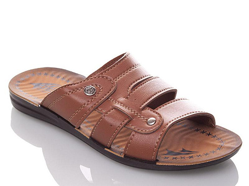 Шлепанцы Demur MKD6370 camel в магазине Фонтан Обуви