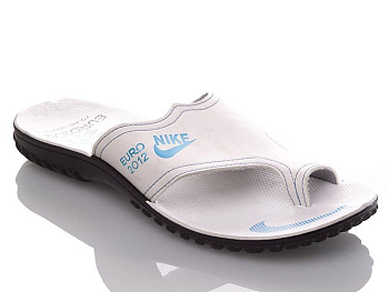 Шлепанцы Demur MEN white-blue P в магазине Фонтан Обуви