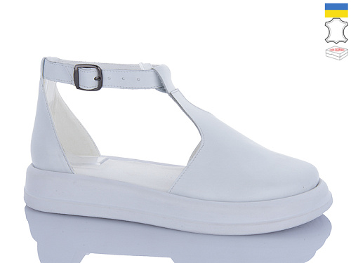 Туфли Sali 27 білий біл-п. в магазине Фонтан Обуви