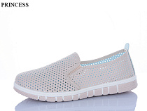 Слипоны Princess 66-27 батал в магазине Фонтан Обуви