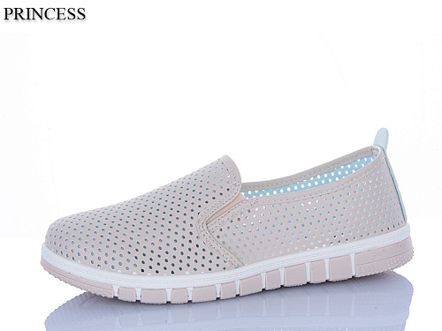 Слипоны Princess 66-27 батал в магазине Фонтан Обуви