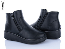 Ботинки Baolikang G19-1 black в магазине Фонтан Обуви