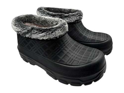 Галоши Rai Shoes 607 чорний в магазине Фонтан Обуви