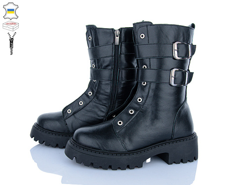 Ботинки Viscala 27967ЧК чорний в магазине Фонтан Обуви