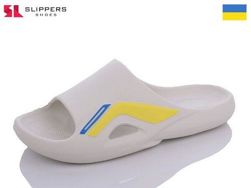 Шлепанцы Slipers GS131 white в магазине Фонтан Обуви
