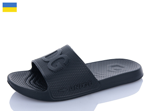 Шлепанцы Progress 131 чорний в магазине Фонтан Обуви