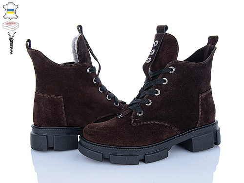 Ботинки Mona Liza 22 коричневий в магазине Фонтан Обуви