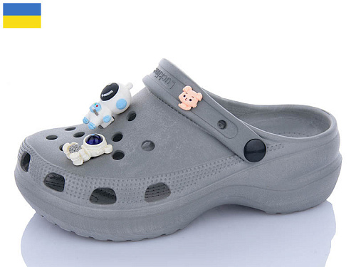 Кроксы Luckline 5139-363 Джибітси асорті в магазине Фонтан Обуви