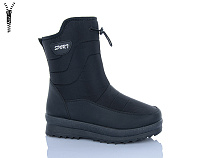 Дутики Aba F833 black в магазине Фонтан Обуви