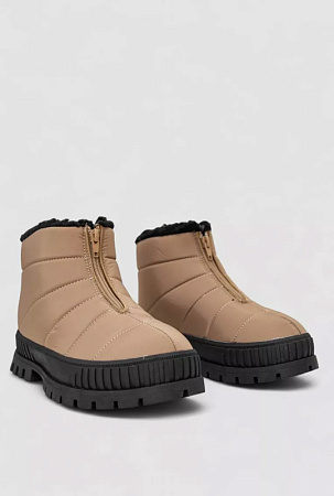 Ботинки Seven Group Shoes 1740 бежевий-чорний в магазине Фонтан Обуви