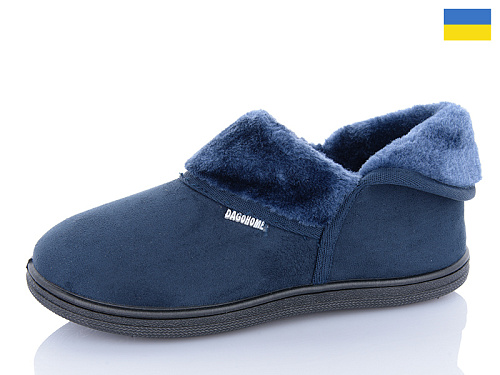 Тапочки Dago Даго Ж T04 т.синій в магазине Фонтан Обуви