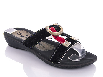 Шлепанцы Gurkem 1512 black (30-35) в магазине Фонтан Обуви