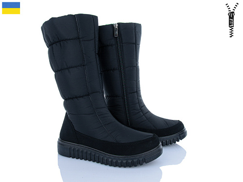 Сапоги Roks 4402 чорний в магазине Фонтан Обуви