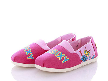 Слипоны Viktoria 2521 pink в магазине Фонтан Обуви
