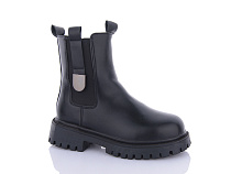 Ботинки Qq Shoes 5271 black в магазине Фонтан Обуви