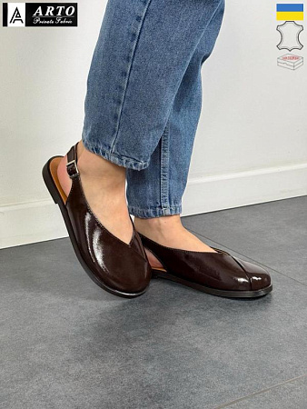 Arto2 112 корич-лак в магазине Фонтан Обуви