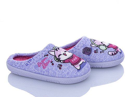 Тапочки Soylu Gezer N1 бузковий в магазине Фонтан Обуви