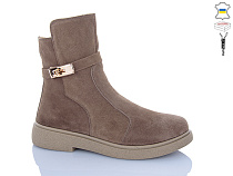 Ботинки Sali 281 капучино з беж-п.зима в магазине Фонтан Обуви