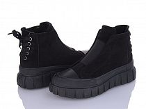 Ботинки Violeta 20-956 black в магазине Фонтан Обуви