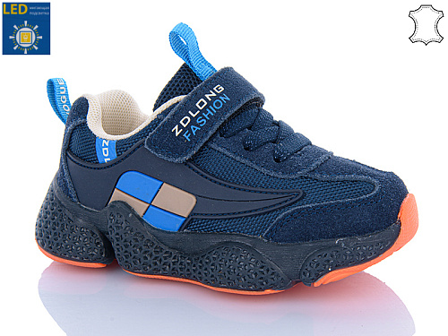 Кроссовки Comfort-Baby 199-70 син-помар.LED (26-30) в магазине Фонтан Обуви